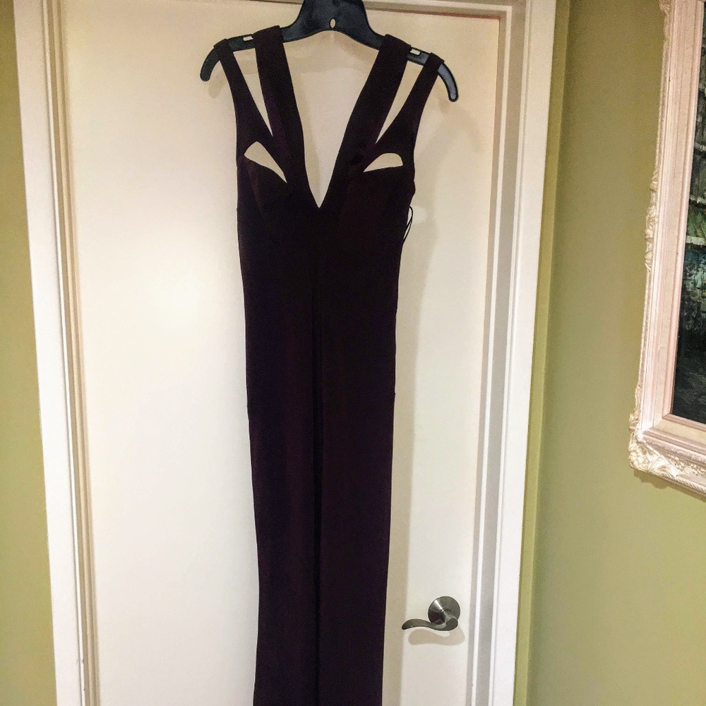Allen Schwartz: ABS! Eggplant color, evening gown